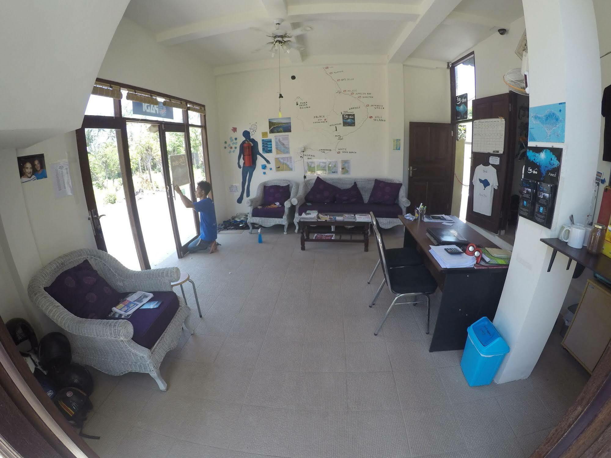 Bali Fab Dive Center Pansiyon Amed Dış mekan fotoğraf